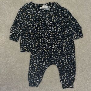 Jessica Simpson floral outfit